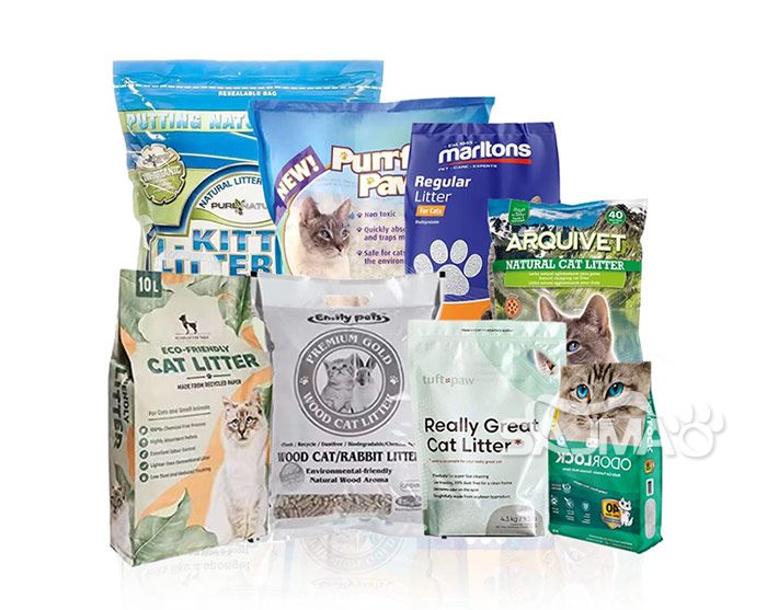 Cat litter bags in different packaging forms2